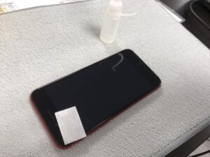 iPhone 8 glass coating mメンテナンス