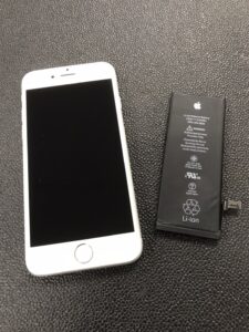 iPhone7　バッテリー　修理　交換