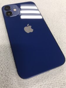 iPhone１２mini　ガラスコーティング