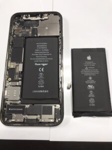 iPhone12Por　バッテリー交換