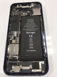 iPhone１２mini　バッテリー交換