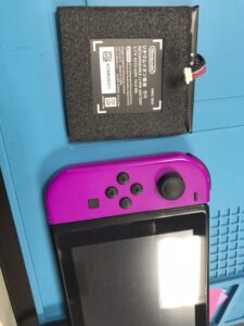 Nintendo Switch バッテリー交換