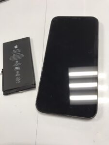 iPhone１２mini　バッテリー交換