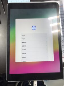 iPad9の初期化