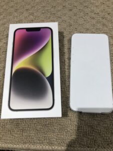 購入したばかりのiPhone14