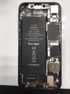 iPhone XRのバッテリー交換