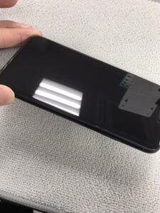 iPhoneXRのガラスコーティング