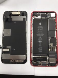 iPhone8のバッテリー交換