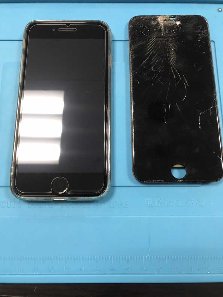 iPhoneSE3の画面交換修理　【青森県上北郡おいらせ町よりご来店】