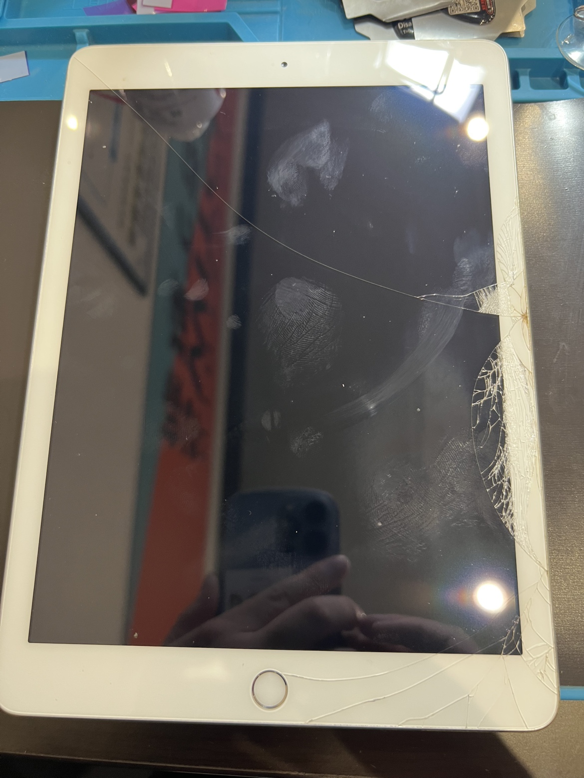 iPad5ガラス交換