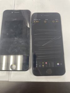 iPhoneSE(第3世代)修理完了後