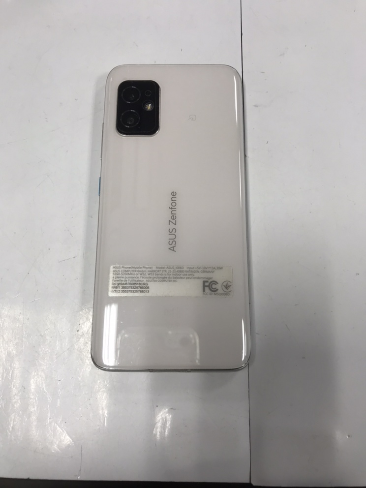 【下田店】Zenfone8　バッテリー交換修理　【青森県上北郡おいらせ町からご来店】