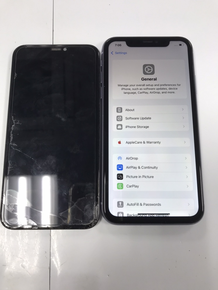 【下田店】iPhone11　画面交換【青森県十和田市からご来店】