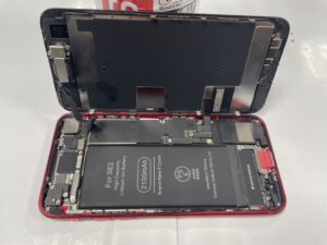 iPhoneSE2バッテリー交換後