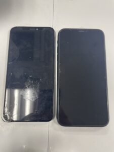 iPhoneXR画面交換後