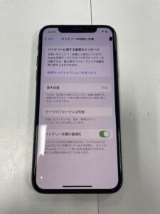 iPhoneXR バッテリー交換