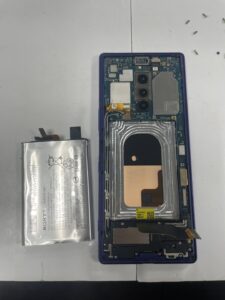 Xperia1 バッテリー交換