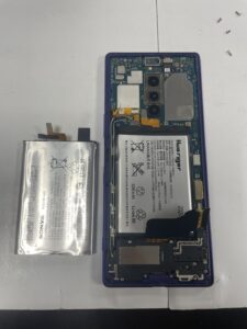 Xperia1 バッテリー交換