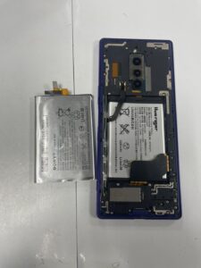 Xperia1 バッテリー交換