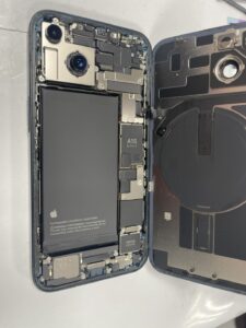iPhone14　バッテリー交換